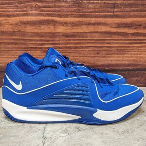 Nike KD16 Kevin Durant TB Promo Men's 16 Royal White Basketball Shoes FN7091-401